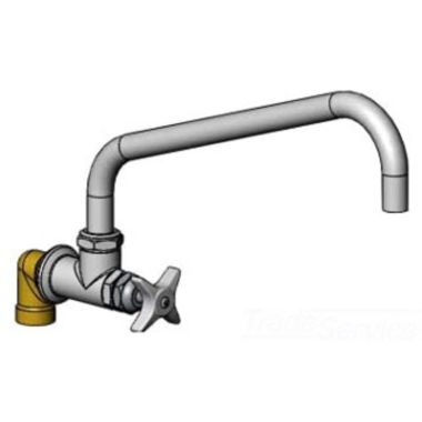 Click here to see T&S Brass BF-0299-14 T&S BRASS BF-0299-14 SINGLE WALL MOUNT BIG-FLO FAUCET, 14