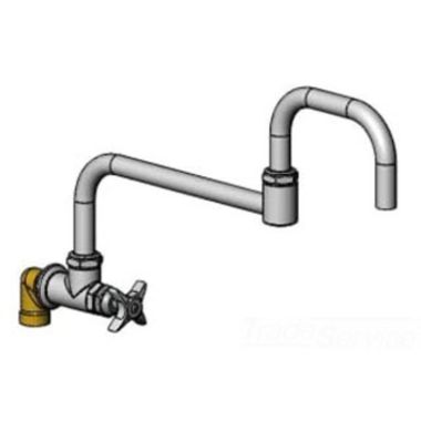 Click here to see T&S Brass BF-0299-18DJ T&S BRASS BF-0299-18DJ SINGLE WALL MOUNT BIG-FLO FAUCET, 18