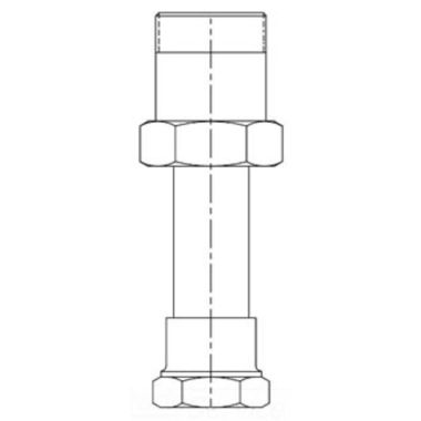Click here to see T&S Brass BF-0401 T&S Brass BF-0401 Big-Flo Straight Swivel Extension, 4 3/8