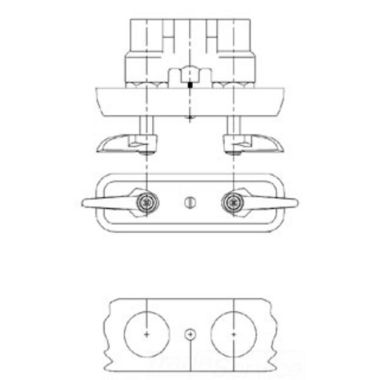 Click here to see T&S Brass BF-0513 T&S BRASS BF-0513 BIG-FLO MIXING FAUCET, ESCUTCHEON & LEVER HANDLES