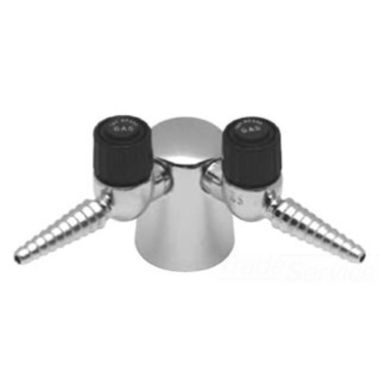 Click here to see T&S Brass BL-4210-01 T&S BRASS BL-4210-01 LAB TURRET, TAPERED W/ (1) NEEDLE HOSECOCK