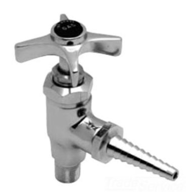 Click here to see T&S Brass BL-4520-02 T&S BRASS BL-4520-02 LAB, ANGLE STOP, SERRATED TIP, 3/8