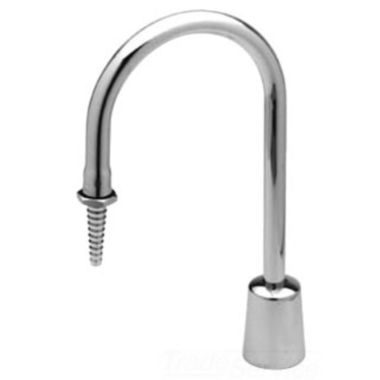 Click here to see T&S Brass BL-4750-04 T&S BRASS BL-4750-04 LAB TURRET, SWIVEL GOOSENECK, SERRATED TIP, 3/8
