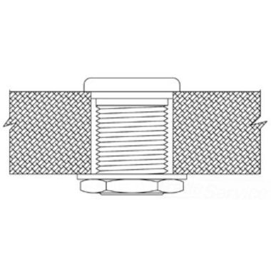 Click here to see T&S Brass BL-5200-02 T&S BRASS BL-5200-02 LAB LEDGE RETAINING SLEEVE