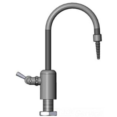 Click here to see T&S Brass BL-9515-03 T&S Brass BL-9515-03 Self-Closing Laboratory Faucet with Rigid Gooseneck