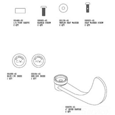 Click here to see T&S Brass B-WH4-K T&S BRASS B-WH4-K 4