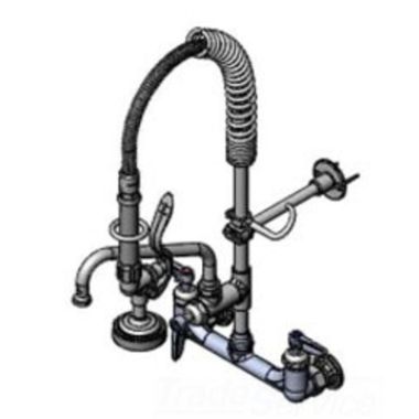 Click here to see T&S Brass MPZ-8WLN-08-CR T&S Brass MPZ-8WLN-08-CR Mini-Pre-Rinse unit: 8
