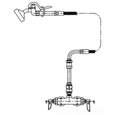 Click here to see T&S Brass P3-3WESV00MZZUY T&S BRASS P3-3WESV00MZZUY 3-3/8