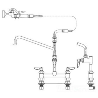 Click here to see T&S Brass PB-8DESN12PZJUE T&S Brass PB-8DESN12PZJUE 8