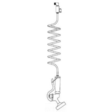 Click here to see T&S Brass PG-35AV-CHV T&S BRASS PG-35AV-CHV PET GROOM: HOSE & SPRAY W/ SHUT-OFF VALVE