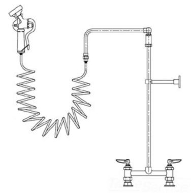 Click here to see T&S Brass PG-8DOAN T&S BRASS PG-8DOAN PET GROOM:8