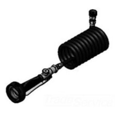 Click here to see T&S Brass PJ-108H-CH01 T&S BRASS PJ-108H-CH01 PET MARKET:HI-FLOW JET SPRAY,FIFI COILED HOSE,GARDEN HOSE FEMALE