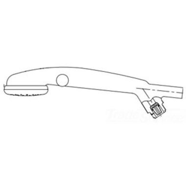 Click here to see T&S Brass SQ-0095 T&S BRASS SQ-0095 SHOWER QUEEN HAND SPRAY W/ THROTTLE-DOWN FEATURE