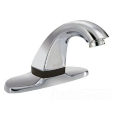 Click here to see Delta 591-PLGHDFHW-BB Delta 591-PLGHDFHW-BB Commercial Chrome  Proximity Deck Mount Lavatory Faucet 