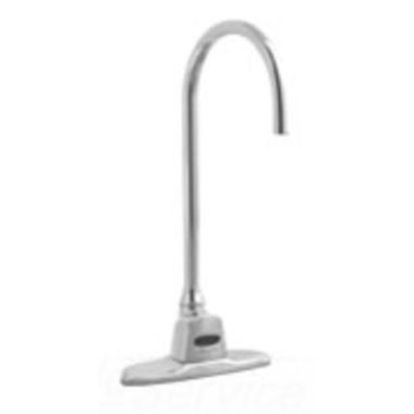 Click here to see Delta 1501T3438TR Delta 1501T3438TR Commercial Chrome Deck-Mount Electronic Gooseneck Faucet