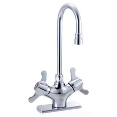 Click here to see Delta 25C4837-LS Delta 25C4837-LS CER-TECK Single Shank Mixing Lavatory Faucet w/ Limited Swing 4.5