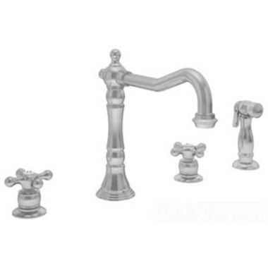 Click here to see Symmons S-2650-2-STS Symmons Carrington Two Handle Kitchen Faucet w/ Side Spray, Seasoned Bronze - S-2650-2-STS