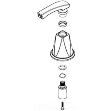 Click here to see Moen 134402BN Moen 134402BN Part Handle Kit Brushed Nickel Divine