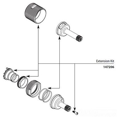 Click here to see Moen 147206 Moen 147206 Part Thread Adapter & Extension