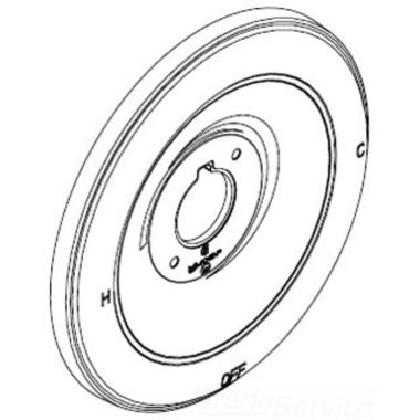 Click here to see Moen 97491PM Moen 97491PM Part Eschutcheon Monticello Single Handle Posi-Temp Tub and Shower