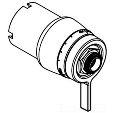 Click here to see Moen 131196BN Moen 131196BN Part Thermostatic Handle Kit Solace Brushed Nickel