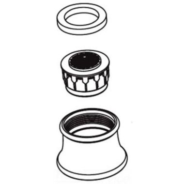 Click here to see Moen 101964ORB Moen Part Female Thread, 2.2 GPM - Oil-Rubbed Bronze (101964ORB)