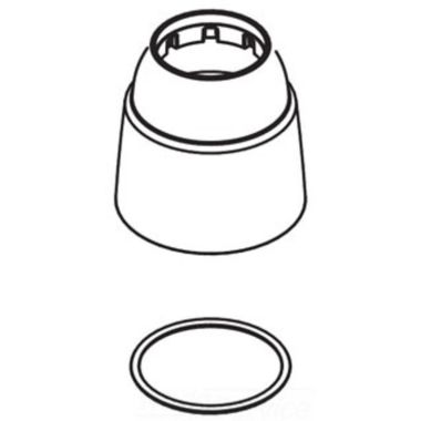 Click here to see Moen 134412CSL Moen 134412CSL Divine Handle Dome Kit, Classic Stainless