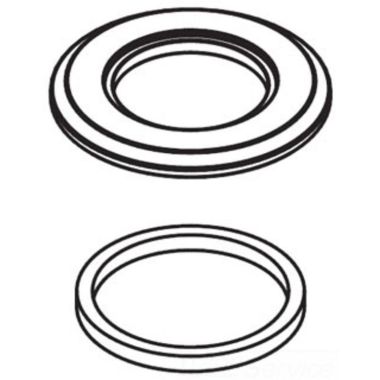 Click here to see Moen 134413CSL Moen 134413CSL Devine Handle Escutcheon Kit - Classic Stainless