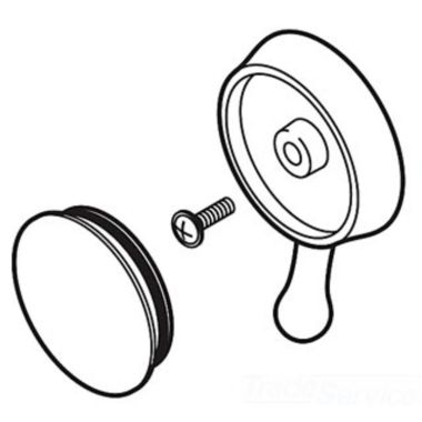 Click here to see Delta RP47198 Delta RP47198 Delta Single Lever Handle Kit - Temperature (Chrome)