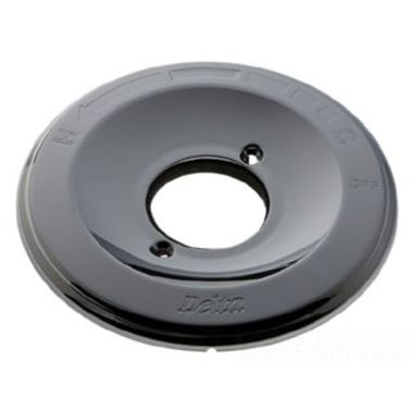 Click here to see Delta RP19809PB Delta RP19809PB Polished Brass Tub and Shower Escutcheon