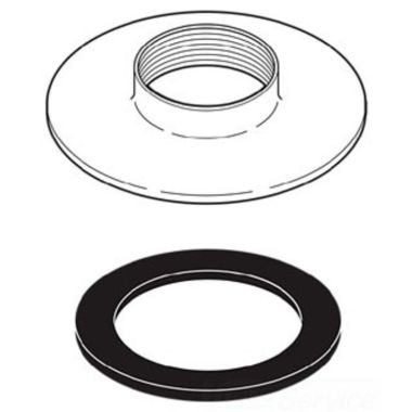 Click here to see Delta RP18543SS Delta RP18543SS Delta Escutcheon, Thick Tile Mounting Kit - Roman Tub, Stainless