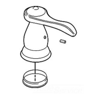 Click here to see Delta RP43521 Delta RP43521 Delta Single Lever Handle Kit (Chrome)