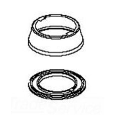 Click here to see Delta RP32528WH Delta RP32528WH Delta Escutcheon and Gasket - Kitchen (White)