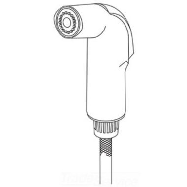 Click here to see Delta RP54235WH Delta RP54235WH Delta Spray, Hose & Diverter Assembly (White)