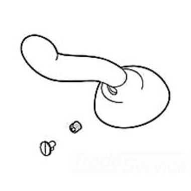Click here to see Delta RP46748 Delta RP46748 Delta Single Metal Lever Handle with Button and Set Screw (Chrome)