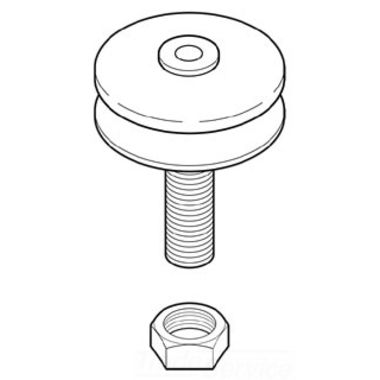 Click here to see Delta RP24BN Delta RP24BN Rod Guide Assembly for Bidet - Brushed Nickel