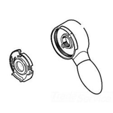 Click here to see Delta RP40595 Delta Michael Graves Single Lever Handle Kit, Chrome - RP40595