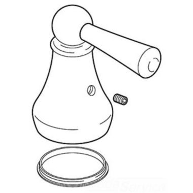 Click here to see Delta RP43472 Delta RP43472 Delta Single Metal Lever Handle Kit (Chrome)