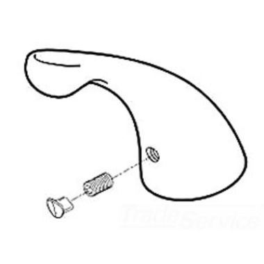 Click here to see Delta RP44642 Delta RP44642 Delta Single Lever Handle Kit (Chrome)