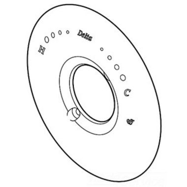 Click here to see Delta RP48716 Delta RP48716 14 Series Escutcheon, Chrome
