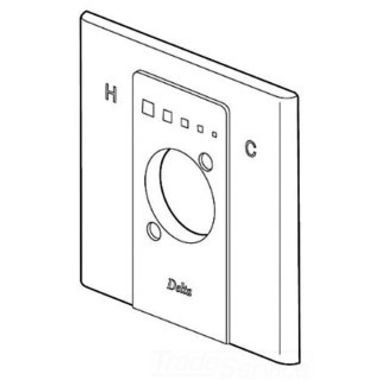 Click here to see Delta RP49757 Delta RP49757 Escutcheon - Tub And Shower