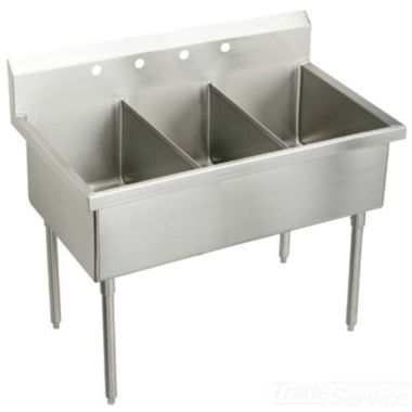 Click here to see Elkay SS8345OF4 Elkay SS8345OF4 Sturdibilt 48