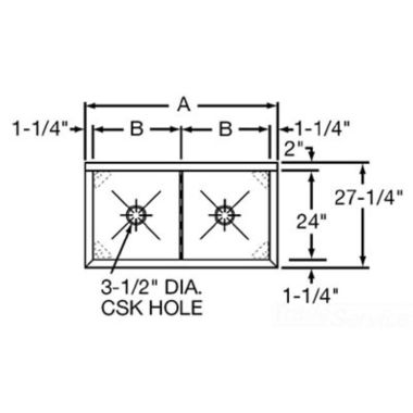 Click here to see Elkay MN60354 Elkay MN60354 62-1/2