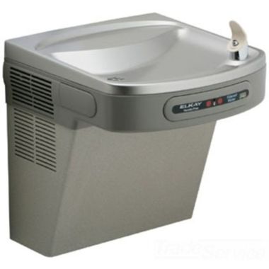 Click here to see Elkay LZO8S3JO Elkay LZO8S3JO Wall-Mounted Hands-Free Water Cooler - 8 GPH, Filtered, 220v, Stainless