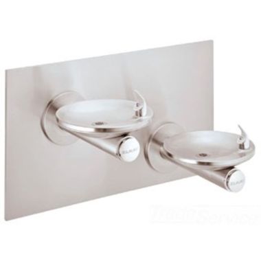 Click here to see Elkay EDFPBVM117FPK Elkay EDFPBVM117FPK  SwirlFlo Two-Level Wall-Mountain Drinking Fountain