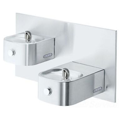 Click here to see Elkay EDFP217FPK Elkay EDFP217FPK  Soft Sides Two-Level Wall-Mounted Drinking Fountain