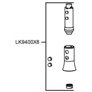 Click here to see Elkay LK9400X8RB Elkay LK9400X8RB Replacement Pulldown Housing, Oil-Rubbed Bronze