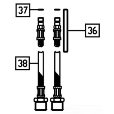 Click here to see Elkay A56095R Elkay A56095R Inlet Hose LK7122, 7420