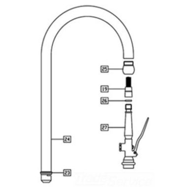 Click here to see Elkay A56008R Elkay A56008R Spout LK7320Bc