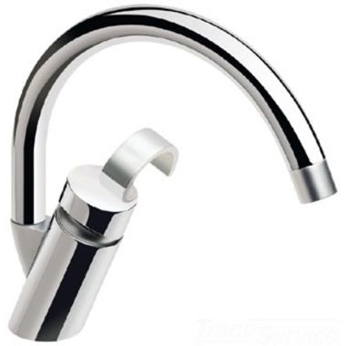 Click here to see Elkay LK7122NK Elkay Ferrara Single-Handle Kitchen Faucet, Brushed Nickel - LK7122NK